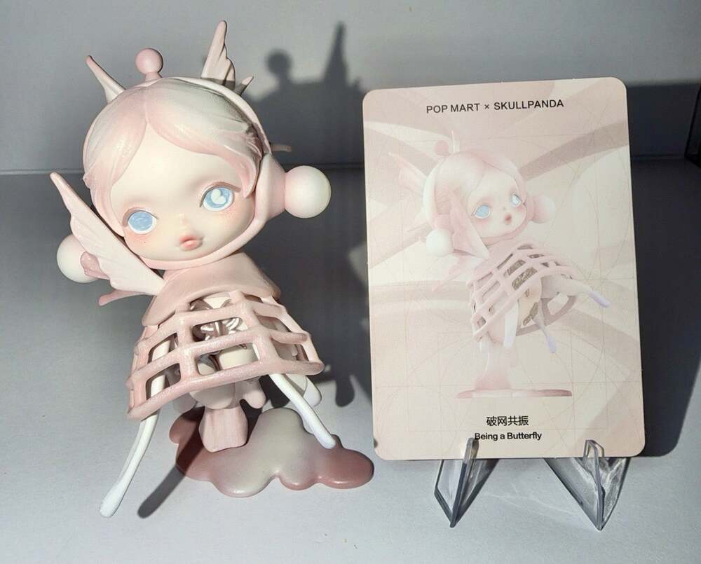 POP MART x Skullpanda The Paradox Series Figure Dolls - Being A Butterfly